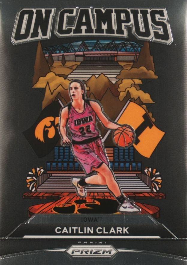 2024 Panini Caitlin Clark Collection on Campus Caitlin Clark #OCCC Basketball Card