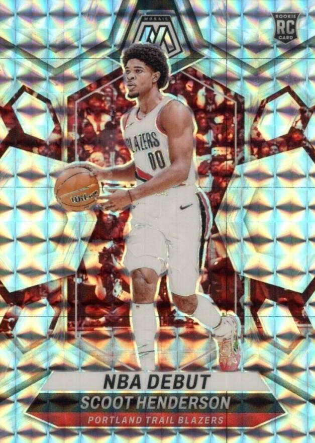 2023 Panini Mosaic Scoot Henderson #255 Basketball Card