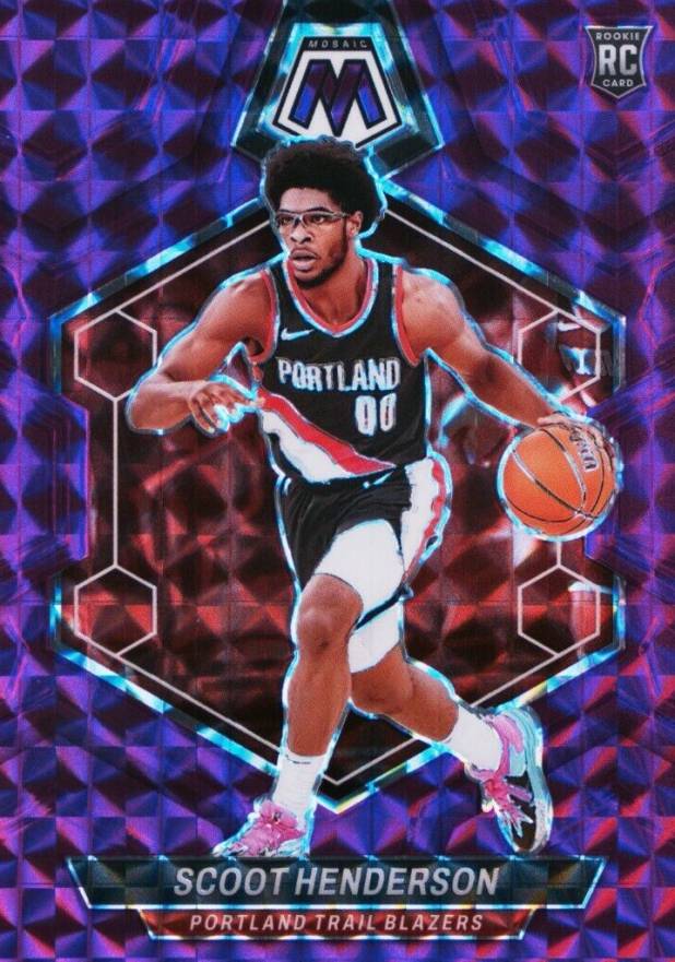 2023 Panini Mosaic Scoot Henderson #216 Basketball Card