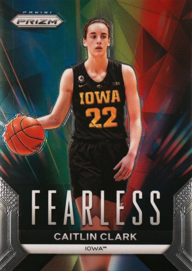 2024 Panini Caitlin Clark Collection Fearless Caitlin Clark #F2 Basketball Card