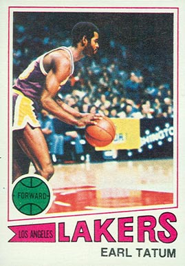 1977 Topps Earl Tatum #122 Basketball Card