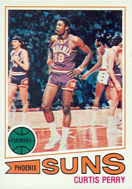 1977 Topps Curtis Perry #72 Basketball Card