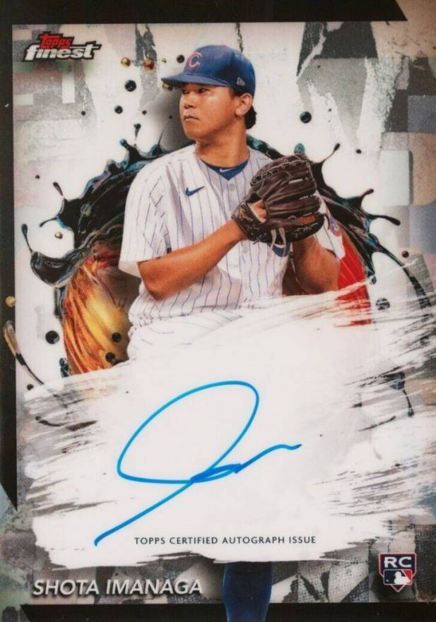 2024 Topps Finest Finest Autographs Shota Imanaga #FASI Baseball Card