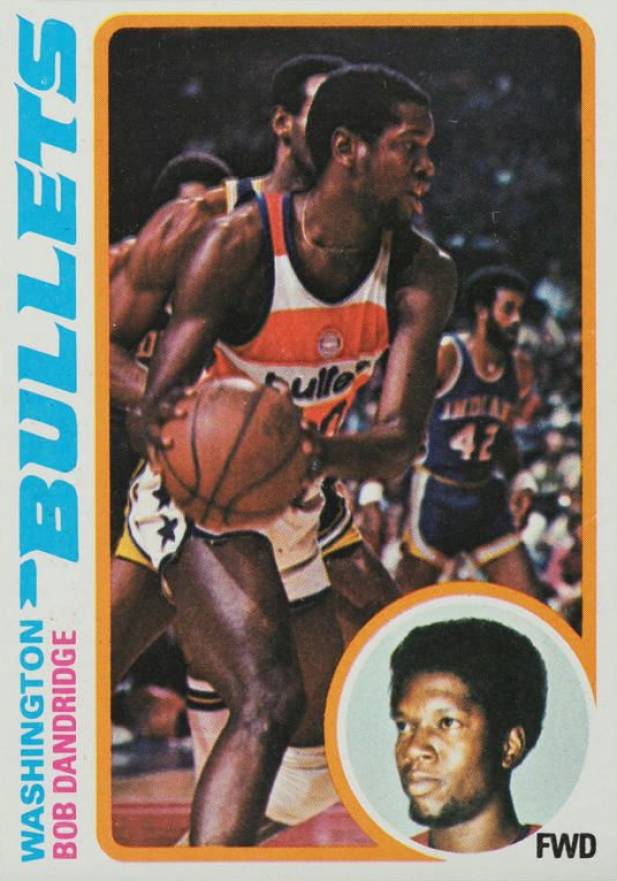 1978 Topps Bob Dandridge #92 Basketball Card