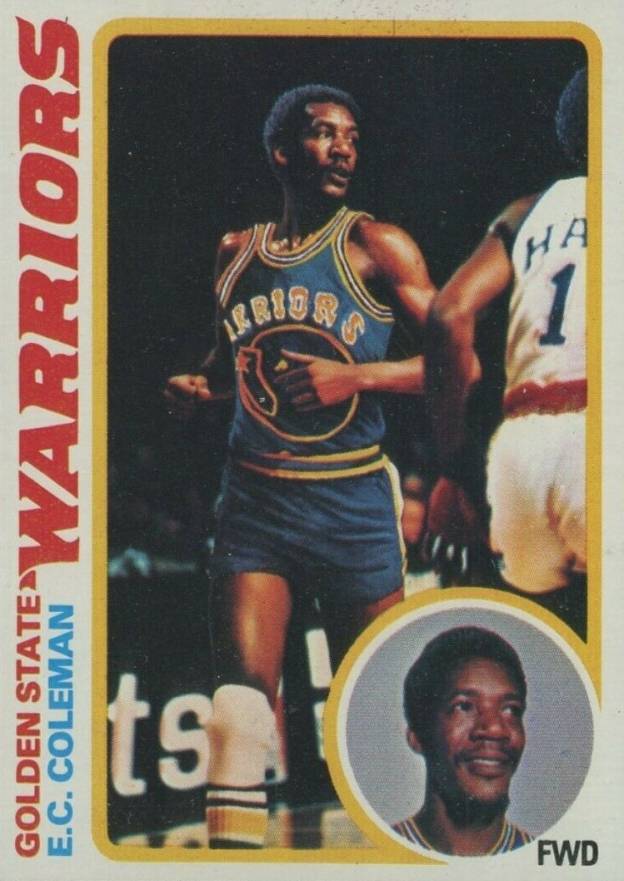 1978 Topps E.C. Coleman #12 Basketball Card