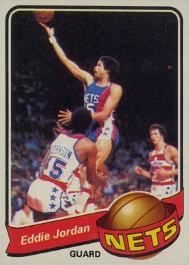 1979 Topps Eddie Jordan #94 Basketball Card