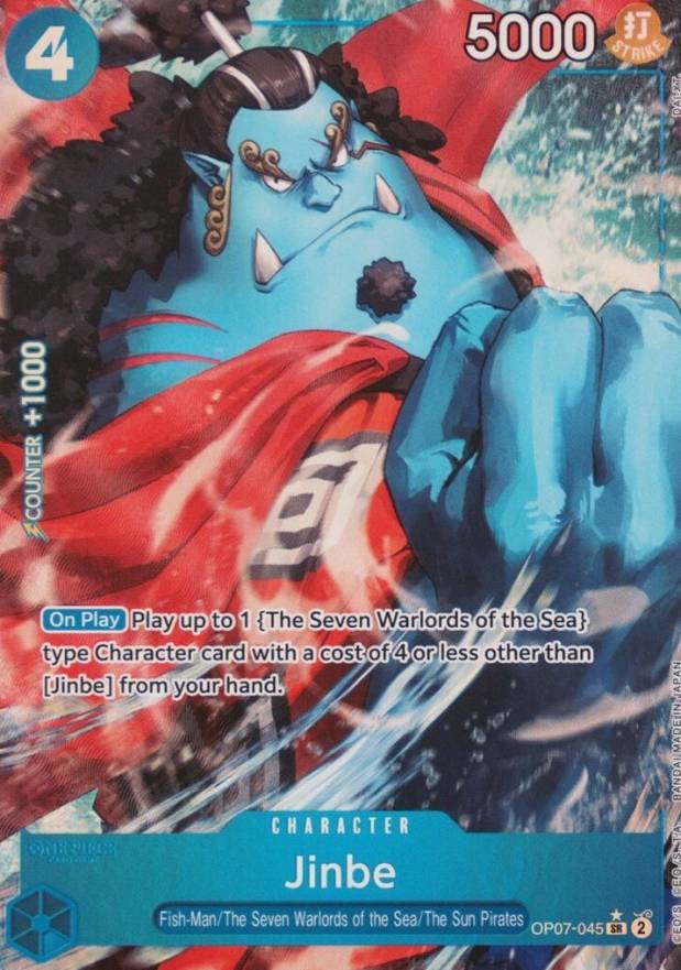 2024 One Piece 500 Years in the Future Jinbe #045 TCG Card