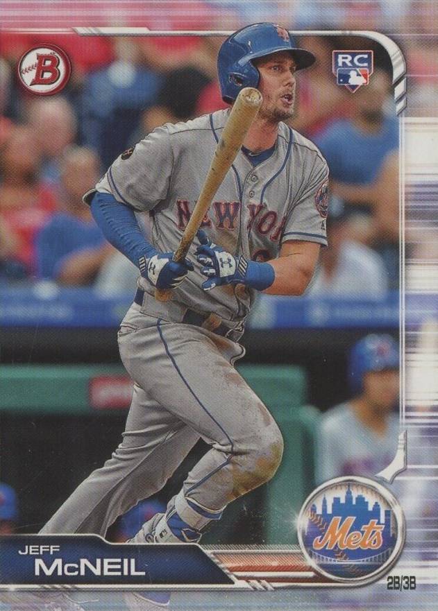 2019 Bowman Jeff McNeil #90 Baseball Card