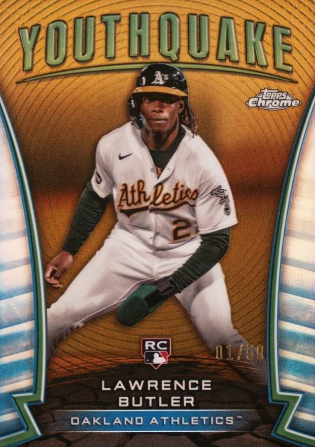 2024 Topps Chrome Youthquake Lawrence Butler #YQ28 Baseball Card