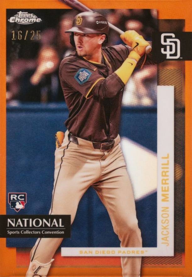 2024 Topps National Sports Collectors Convention Silver Pack Veterans and Rookies Jackson Merrill #6 Baseball Card