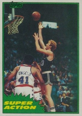 1981 Topps Larry Bird #101 Basketball Card