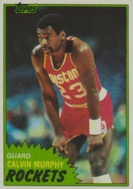 1981 Topps Calvin Murphy #15 Basketball Card
