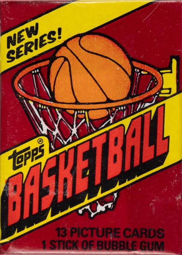 1981 Topps Wax Pack #WP Basketball Card