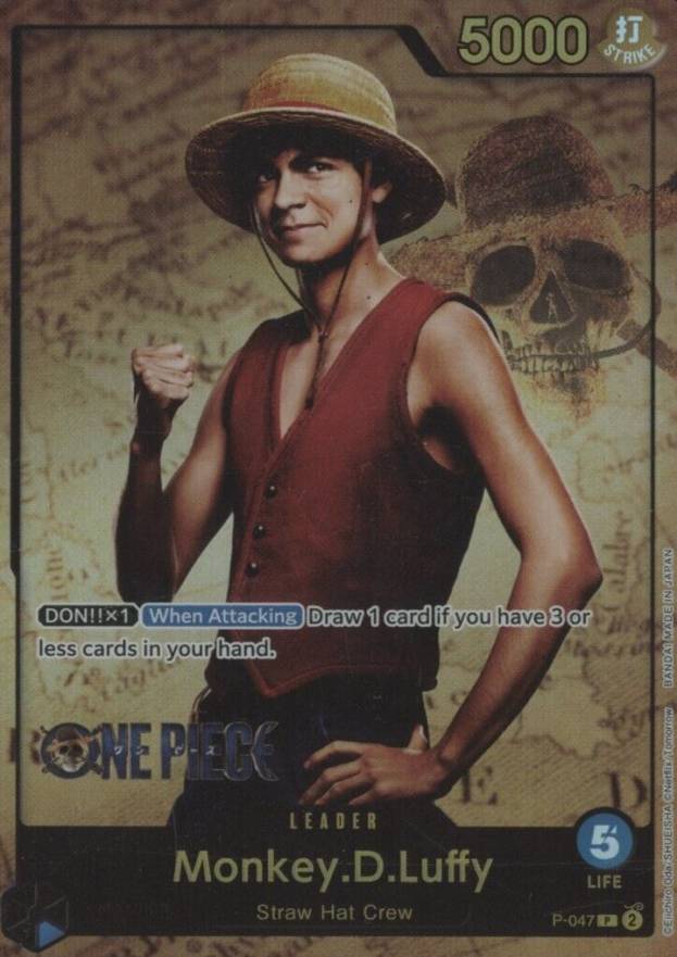 2024 One Piece Premium Card Collection Live Action Edition Monkey D. Luffy #047 TCG Card