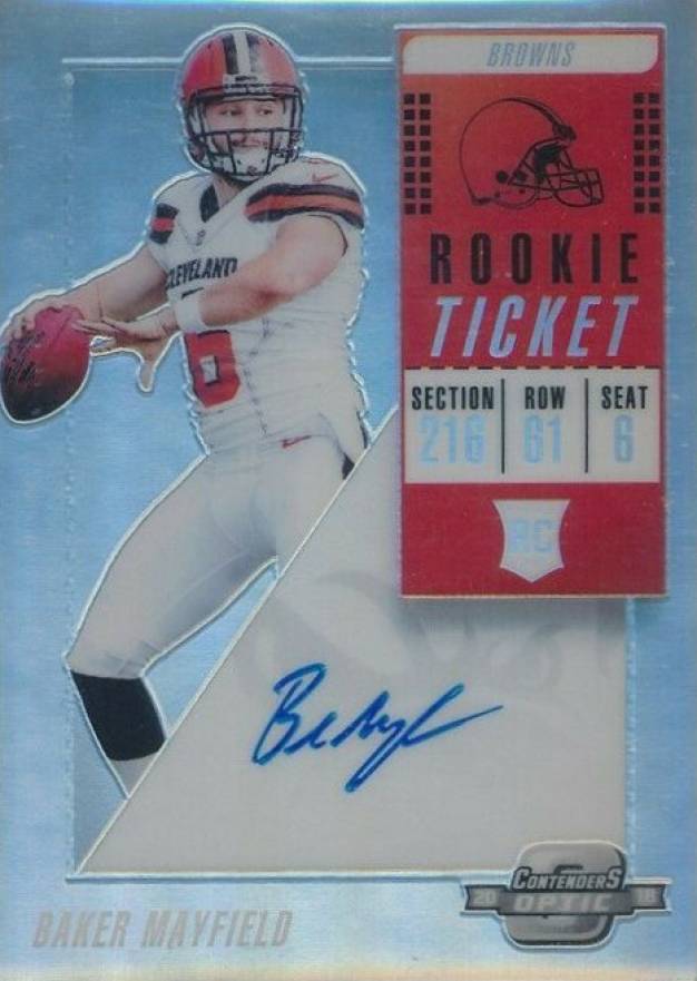 2018 Panini Contenders Optic Baker Mayfield #101 Football Card