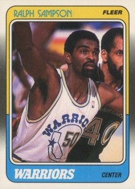 1988 Fleer Ralph Sampson #49 Basketball Card