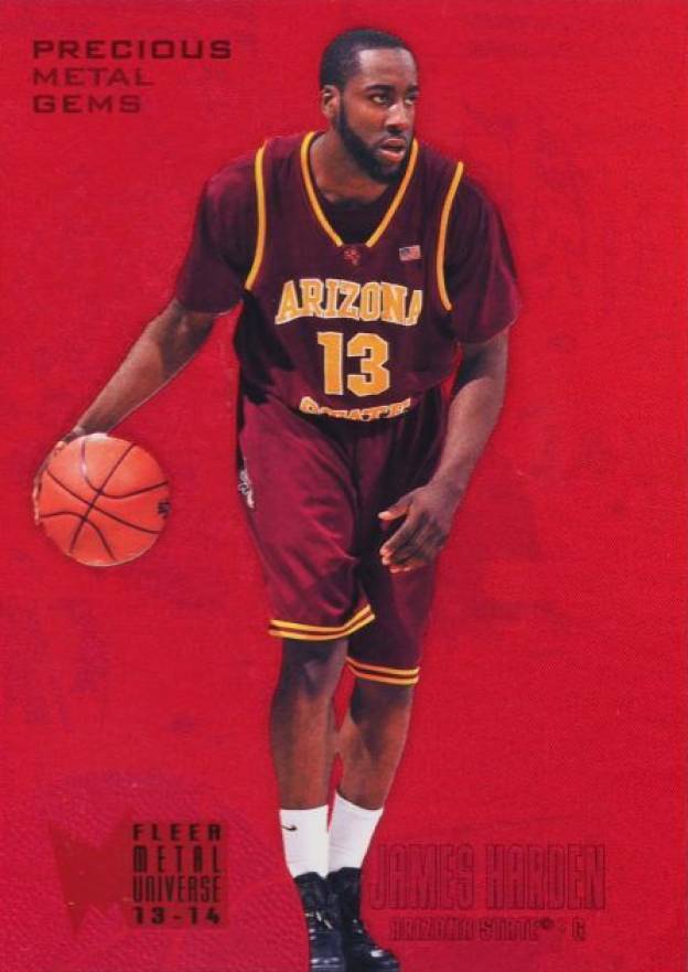 2013 Fleer Retro  James Harden #245 Basketball Card