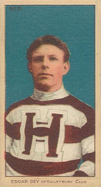 1910 Imperial Edgar Dey #6 Hockey Card