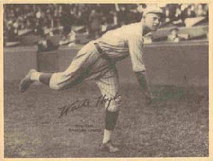 1929 Kashin Publications Waite Hoyt # Baseball Card