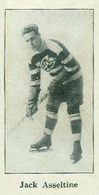 1923 Paulin's Candy Jask Asseltine #25 Hockey Card