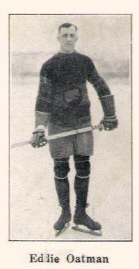 1923 Paulin's Candy Eddie Oatman #61 Hockey Card