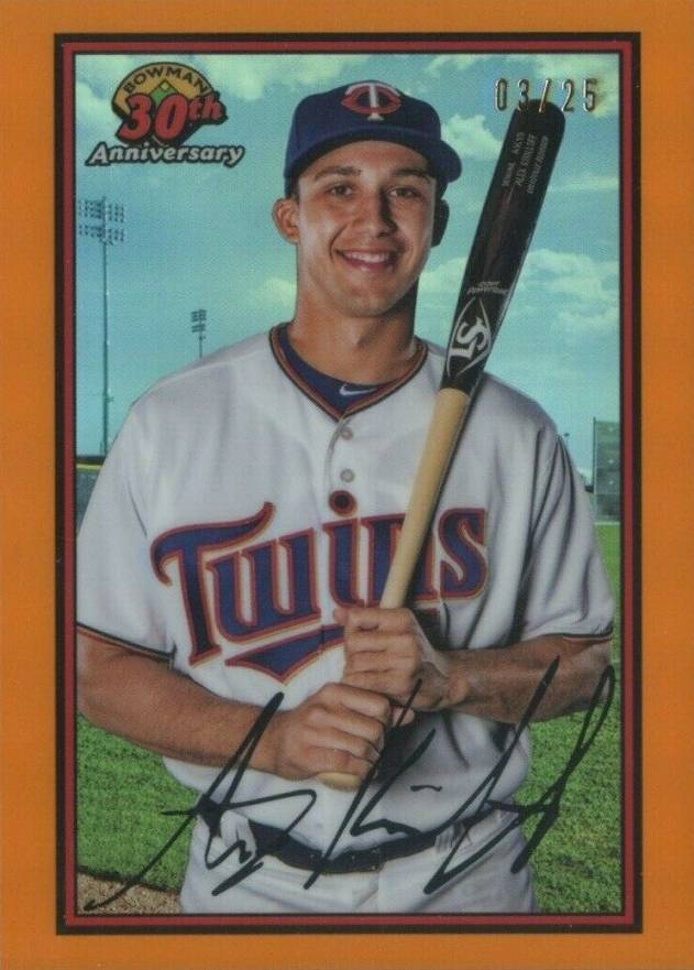 2019 Bowman 30th Anniversary Chrome Alex Kirilloff #AK Baseball Card