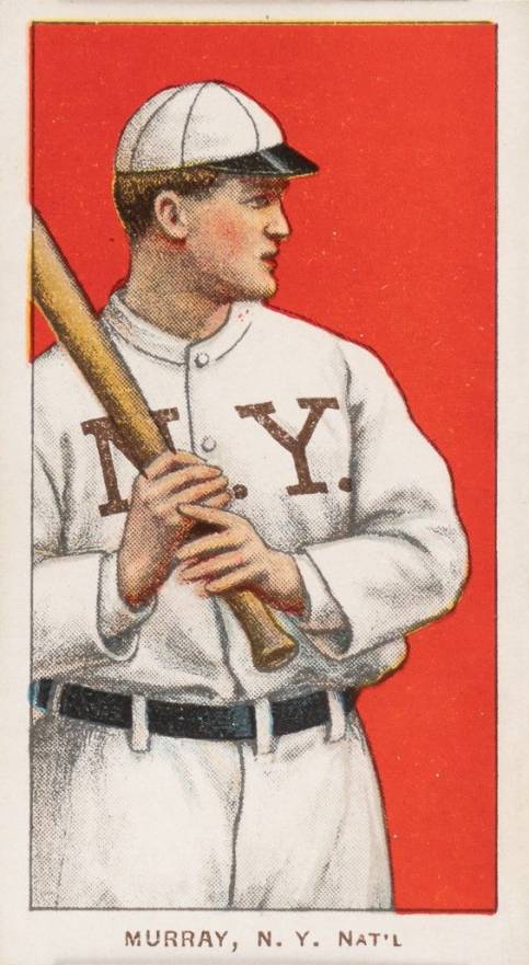 1909 White Borders Piedmont 350  Murray, N.Y. Nat'L #352 Baseball Card