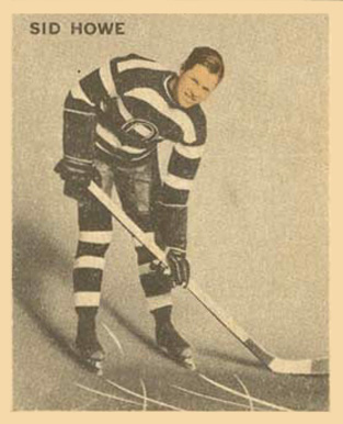 1933 World Wide Gum Ice Kings Sid Howe #72 Hockey Card