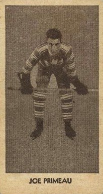 1933 V129 Anonymous Joe Primeau #7 Hockey Card