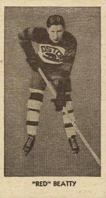 1933 V129 Anonymous Red Beattie #35 Hockey Card