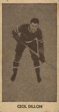 1933 V129 Anonymous Cecil Dillon #32 Hockey Card