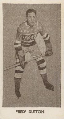 1933 V129 Anonymous Red Dutton #23 Hockey Card