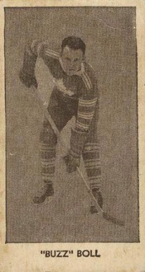 1933 V129 Anonymous Buzz Boll #4 Hockey Card