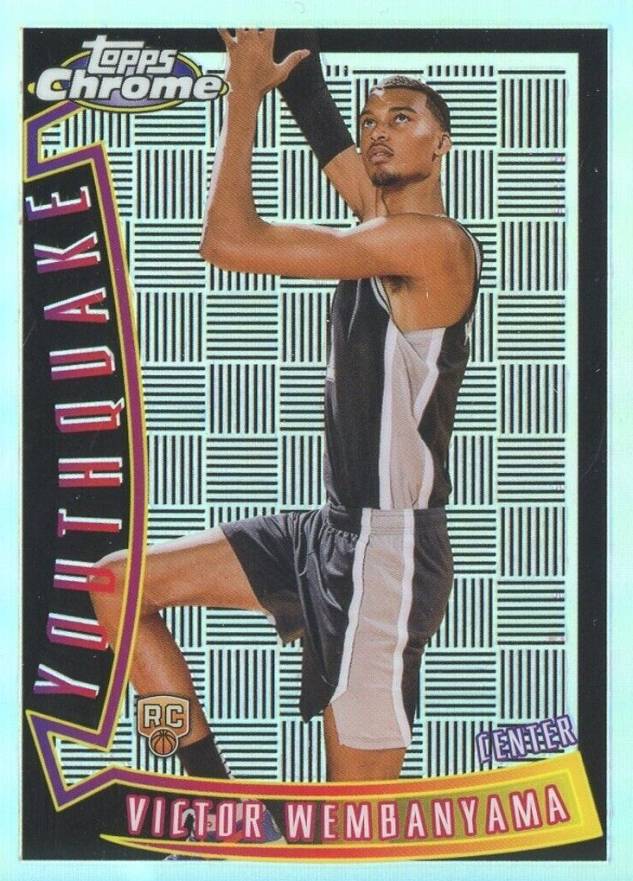 2023 Topps Chrome Youthquake Victor Wembanyama #YQ1 Basketball Card