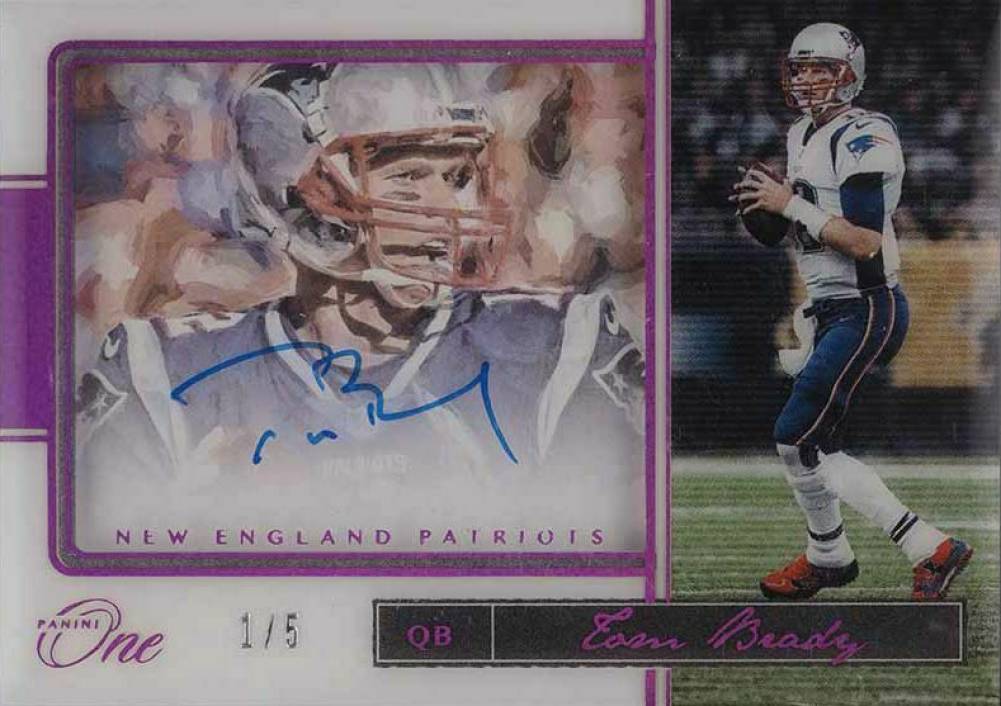 2018 Panini One Tom Brady #171 Football Card