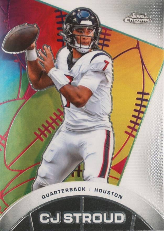 2023 Topps Composite Chrome All-Etch CJ Stroud #CAE23 Football Card