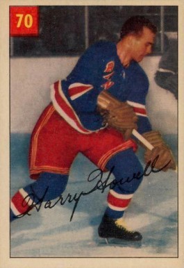 1954 Parkhurst Harry Howell #70 Hockey Card