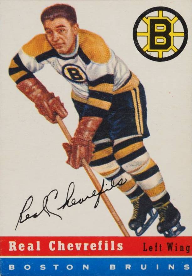 1954 Topps Real Chevrefils #6 Hockey Card