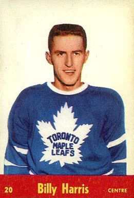 1955 Parkhurst Billy Harris #20 Hockey Card