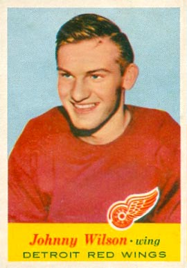 1957 Topps Johnny Wilson #47 Hockey Card