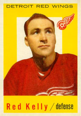 1959 Topps Red Kelly #65 Hockey Card