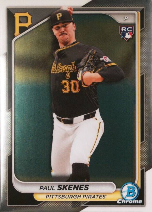 2024 Bowman Chrome Paul Skenes #31 Baseball Card