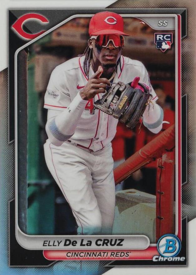 2024 Bowman Chrome Elly de La Cruz #42 Baseball Card