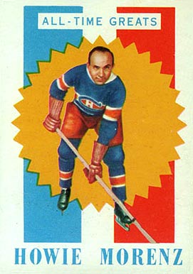 1960 Topps Howie Morenz #59 Hockey Card