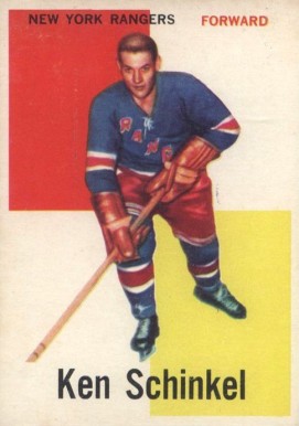 1960 Topps Ken Schinkel #50 Hockey Card