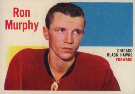 1960 Topps Ron Murphy #41 Hockey Card