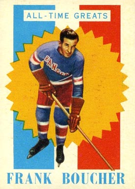 1960 Topps Frank Boucher #29 Hockey Card
