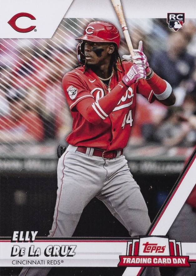 2024 Topps International Trading Card Day Elly de La Cruz #B8 Baseball Card