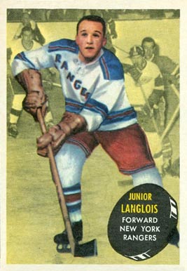 1961 Topps Junior Langlois #46 Hockey Card