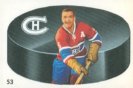 1962 Parkhurst Bernie Geoffrion #53 Hockey Card